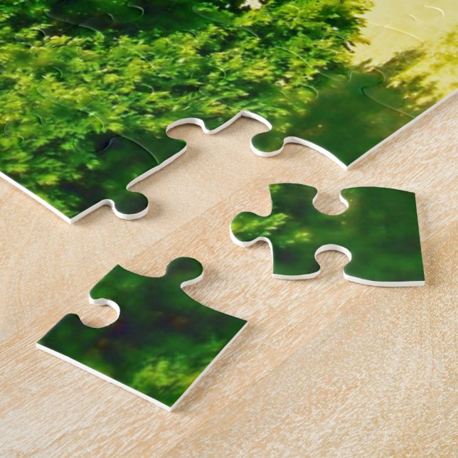 Lakeshores of the Chicago Beach Jigsaw Puzzle (Side)