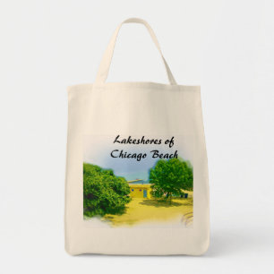 Lakeshores of the Chicago Beach Tote Bag