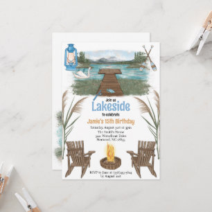 Lakeside Celebration Invitation