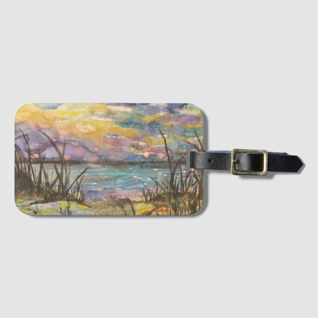 Lakeside Luggage Tag (Front Horizontal)
