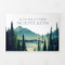 Lakeside Mountain Camping | Illustrated Wedding