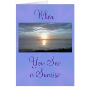 Lakeside Sunrise-customise any occasion