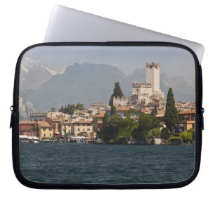 Lakeside town, Malcesine, Verona Province, Italy Laptop Sleeve