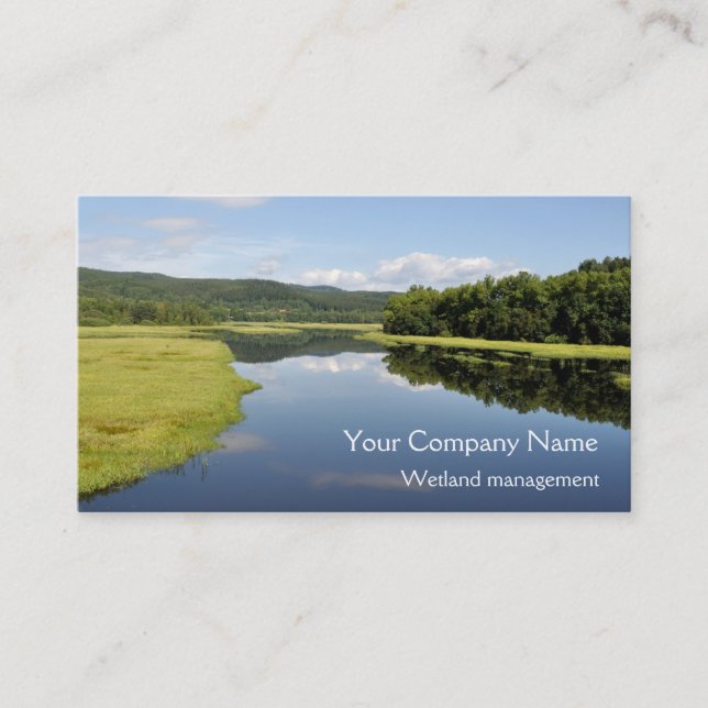 Lakeside wetlands business card (Front)