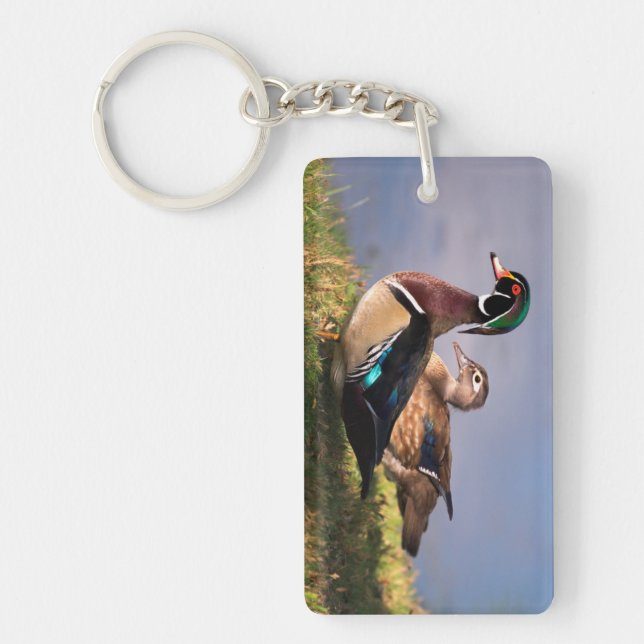 Lakeside, Wood Duck Key Ring (Front)