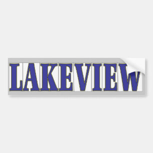LAKEVIEW BUMPER STICKER