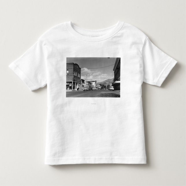 Lakeview, Oregon Main Street View Photograph #2 Toddler T-Shirt (Front)