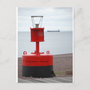 Lakewalk Buey 50, On the Lakewalk Duluth, MN Postcard