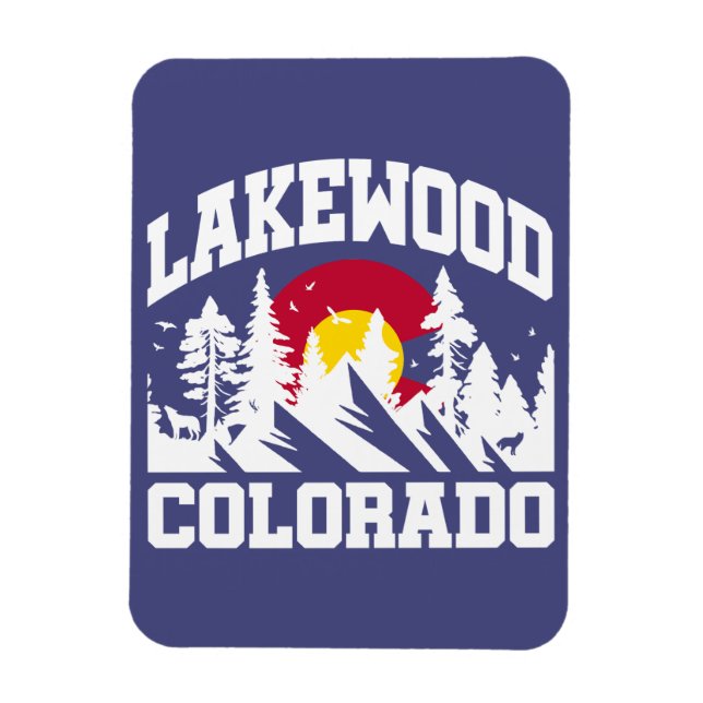Lakewood,Colorado Magnet (Vertical)