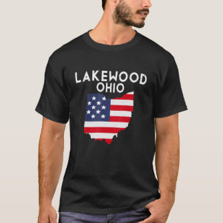 Lakewood Ohio USA State America Travel Ohioan T-Shirt
