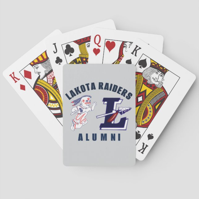 Lakota Alumni Playing Cards (Back)