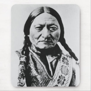 Lakota Chief Surrender: Sitting Bull Fort Buford Mouse Pad