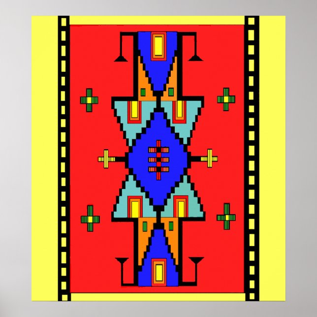 Lakota Dreams Blanket Design Poster (Front)