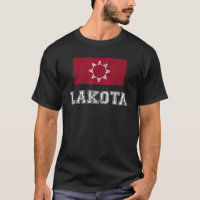 Lakota Flag Vintage I Men Women Kids