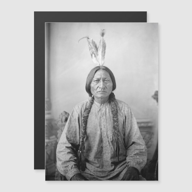 Lakota Leader Sitting Bull Native American Indian  (Front/Back)