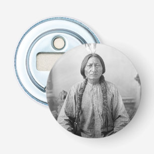 Lakota Leader Sitting Bull Native American Indian Bottle Opener