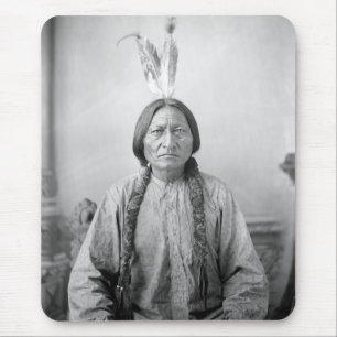 Lakota Leader Sitting Bull Native American Indian  Mouse Pad
