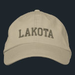 Lakota Name Embroidered Baseball Cap / Hat<br><div class="desc">Lakota Name Embroidered Baseball Cap / Hat,  by 369MyName. Customise It!</div>