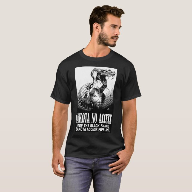 Lakota No Access NODAPL T-Shirt (Front Full)
