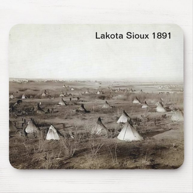 Lakota Sioux 1891 Mousepad (Front)