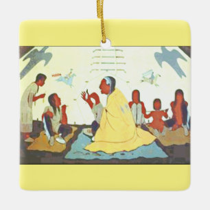 Lakota Storyteller ornament
