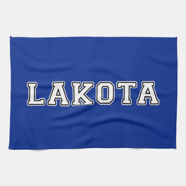 Lakota Tea Towel (Horizontal)