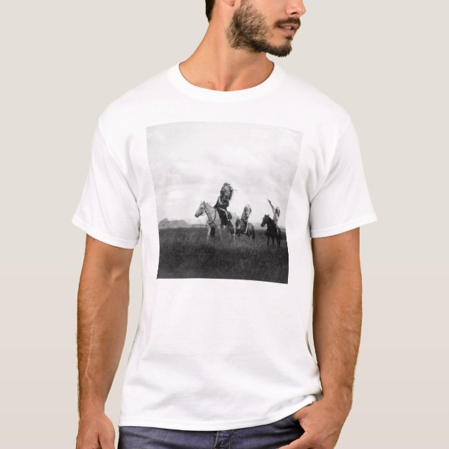 Lakota Warriors Horsemen T-Shirt (Front)