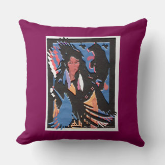 "Lakotah Spirit Women" Cushion