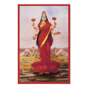 Lakshmi 1896 photo print