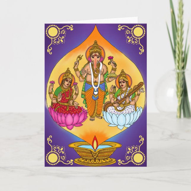Lakshmi Ganesh  Card (Front)