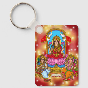 Lakshmi Ganesh Keychain