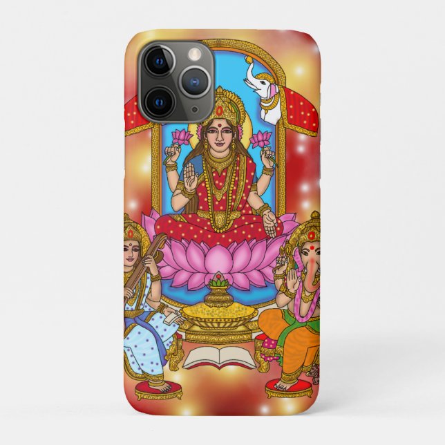 Lakshmi Ganesh Phone Cover (Back)