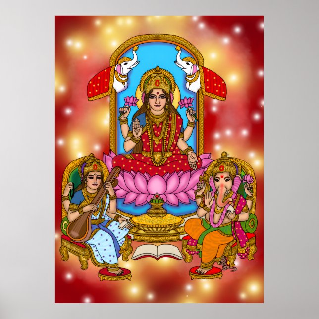 Lakshmi Ganesh Poster (Front)