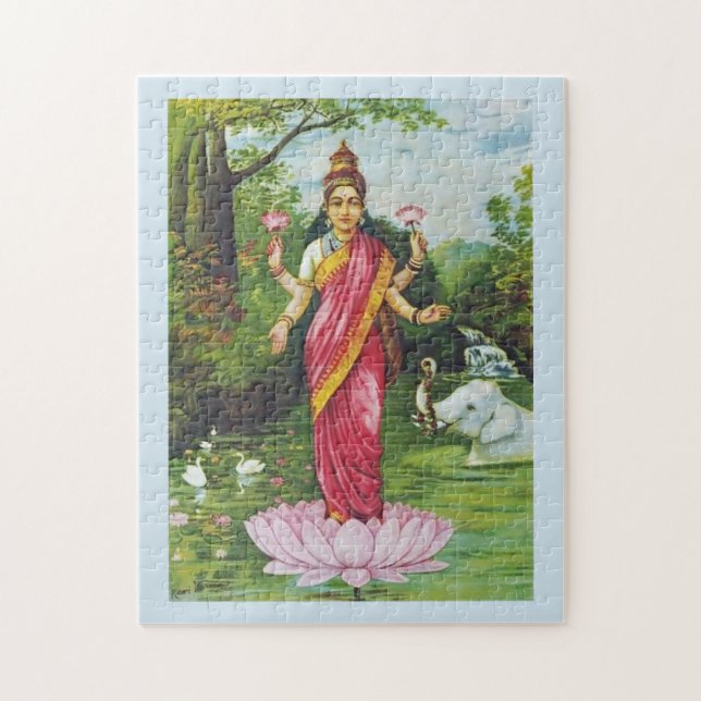 Lakshmi Jigsaw Puzzle (Vertical)