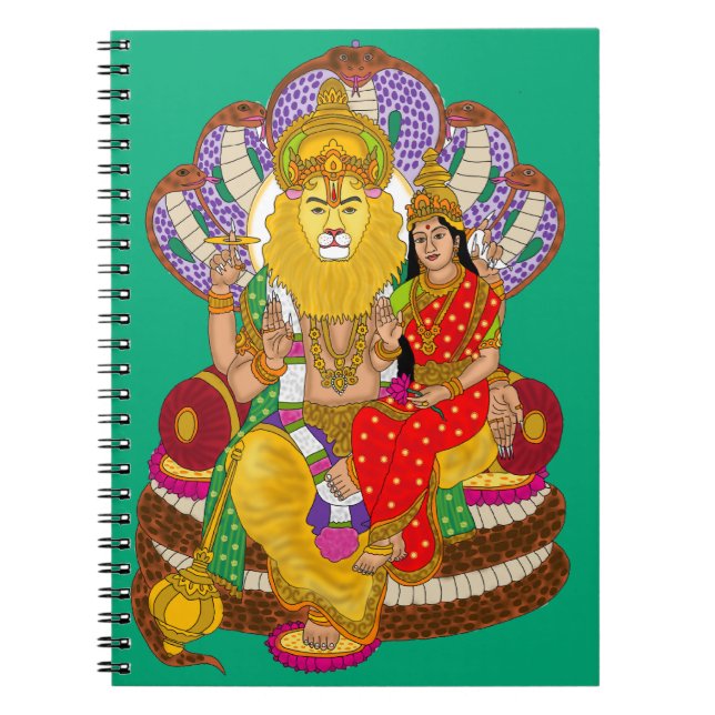Lakshmi Narasimha Stationary Notebook (Front)