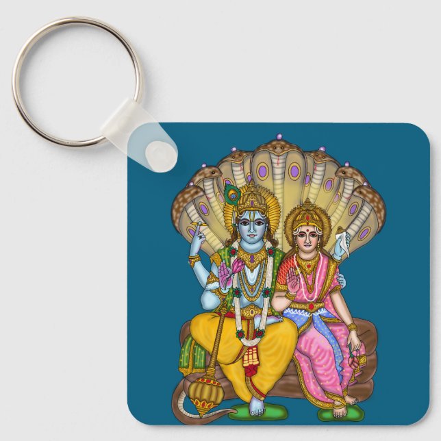 Lakshmi Narayan Keychain (Front)