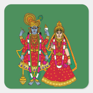 Lakshmi Narayan Sticker
