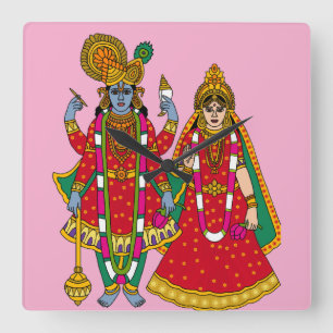 Lakshmi Narayan Wall Clock