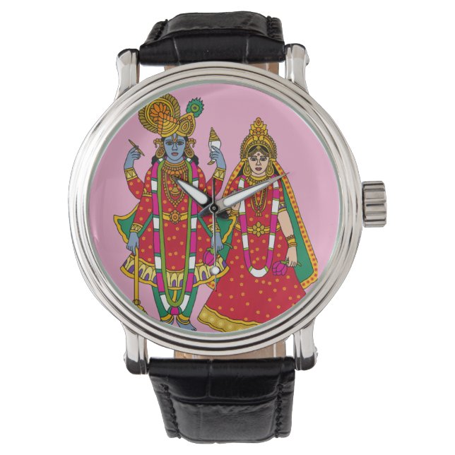 Lakshmi Narayan Wall Clock Watch (Front)