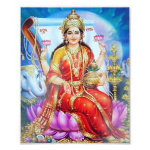 Lakshmi Print (8" x 10") - Version 1