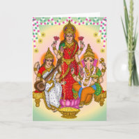 Lakshmi Saraswati Ganesha