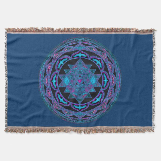 Lakshmi Yantra Blanket (Front)