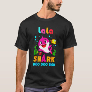 Lala Shark Lala Shark Family Mother's Day T-Shirt