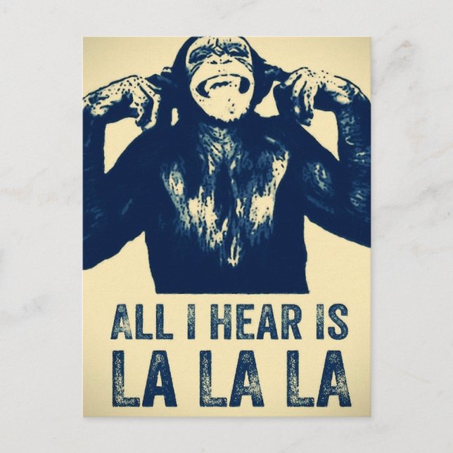 LaLaLa Postcard (Front)