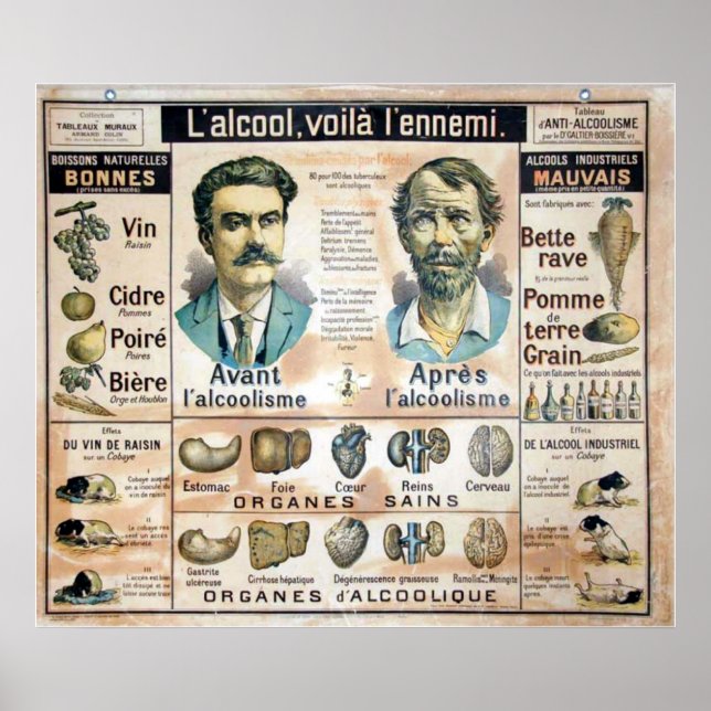 L'Alcool Voila l'Ennemi #1 Poster (Front)