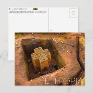 Lalibela, Ethiopia Travel Postcard