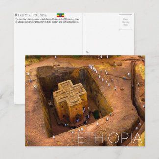Lalibela, Ethiopia Travel Postcard