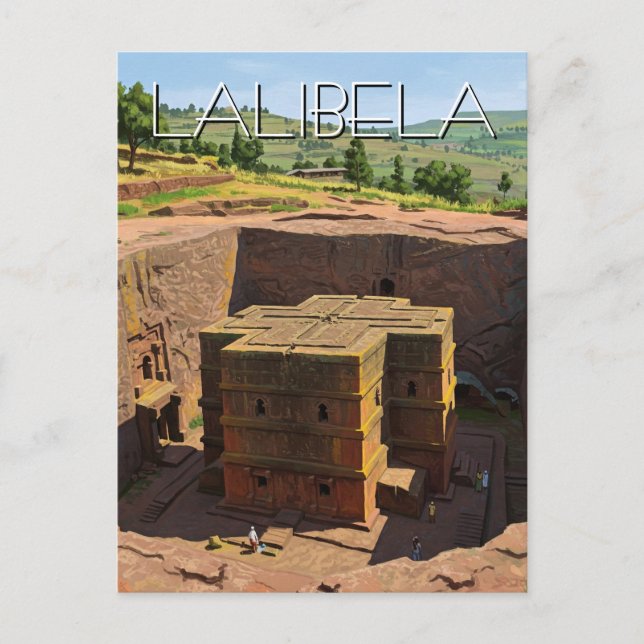Lalibela Rock Churches Ethiopia Postcard (Front)