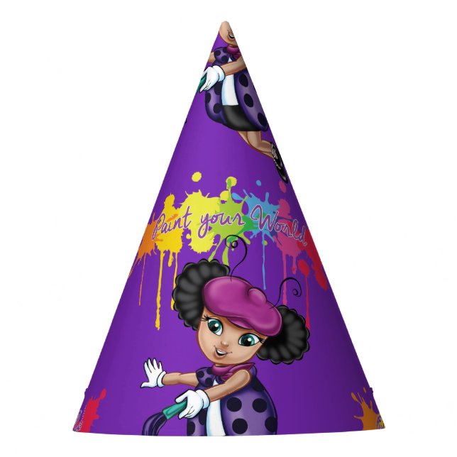 LaliBella Birthday Party Hats (Front)