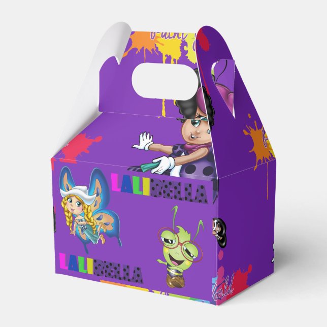 LaliBella "Paint Your World " Favour Box (Front Side)
